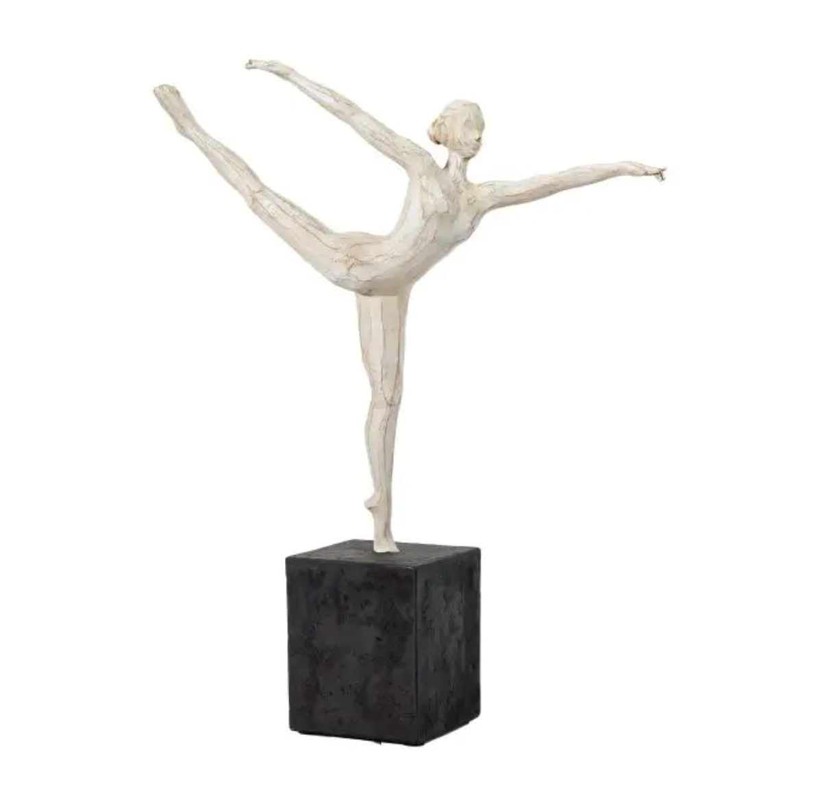 Ballerina Posing Sculpture