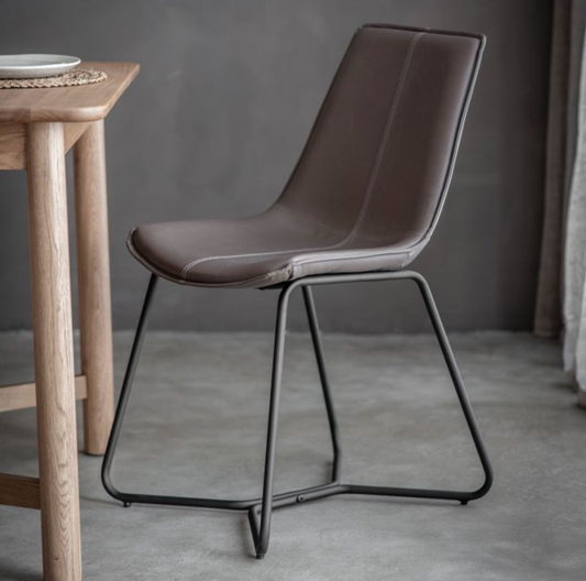 Pair of Hawley Dining Chairs Ember
