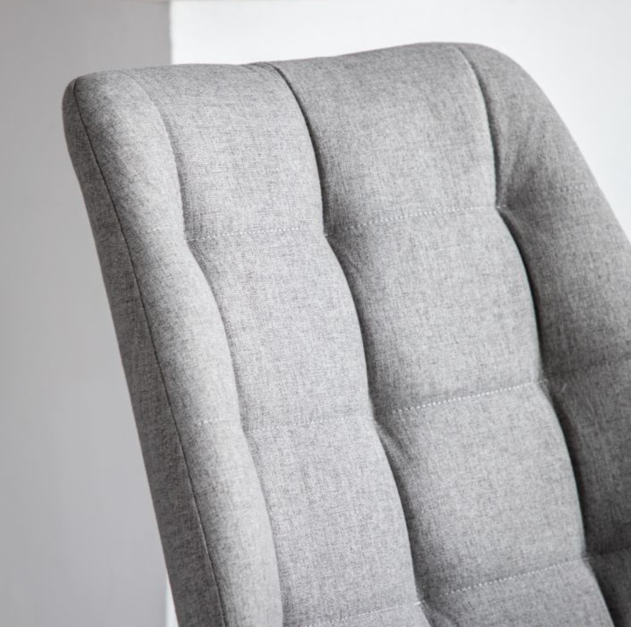 Pair of Melane Dining Chairs Grey