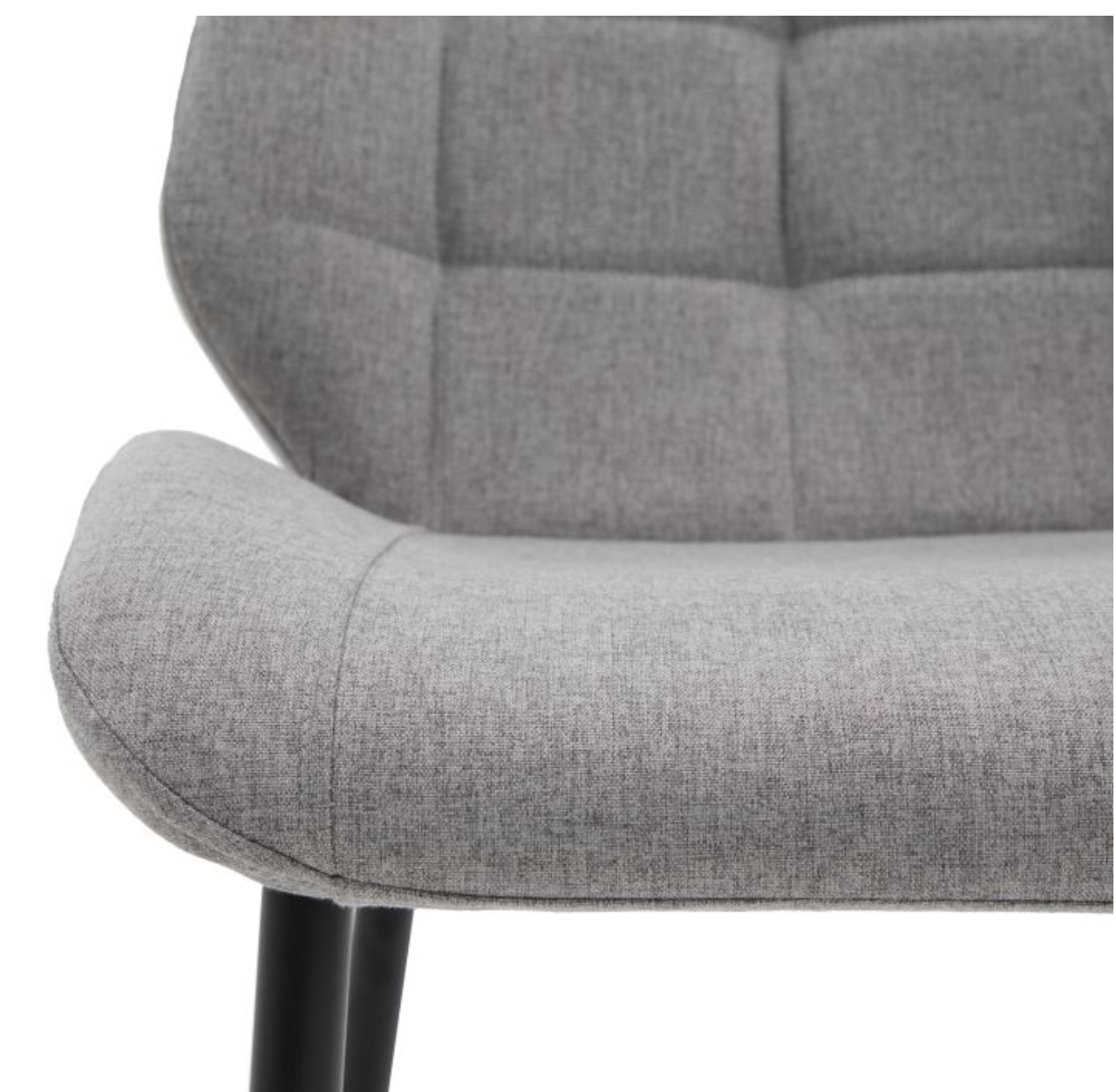 Pair of Melane Dining Chairs Grey