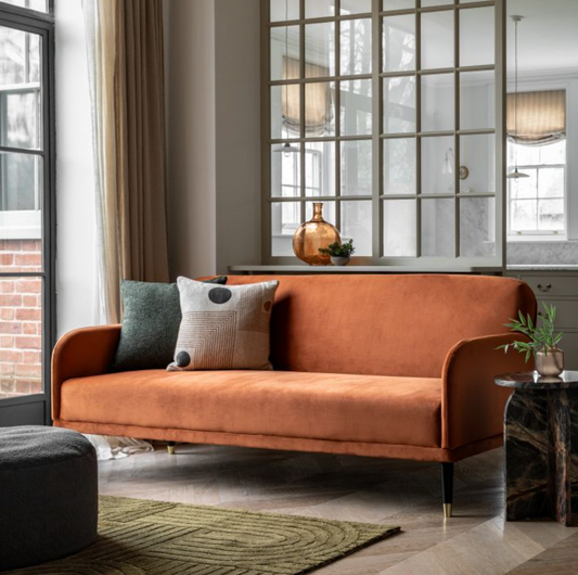 Halston Sofa Bed Rust