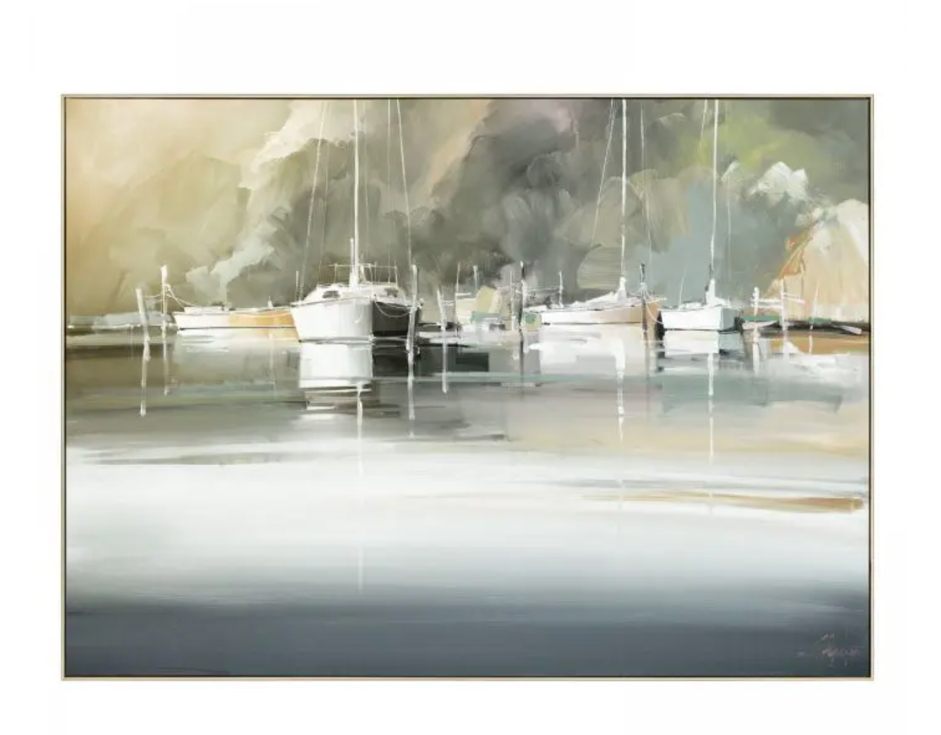 Rivea Framed Canvas