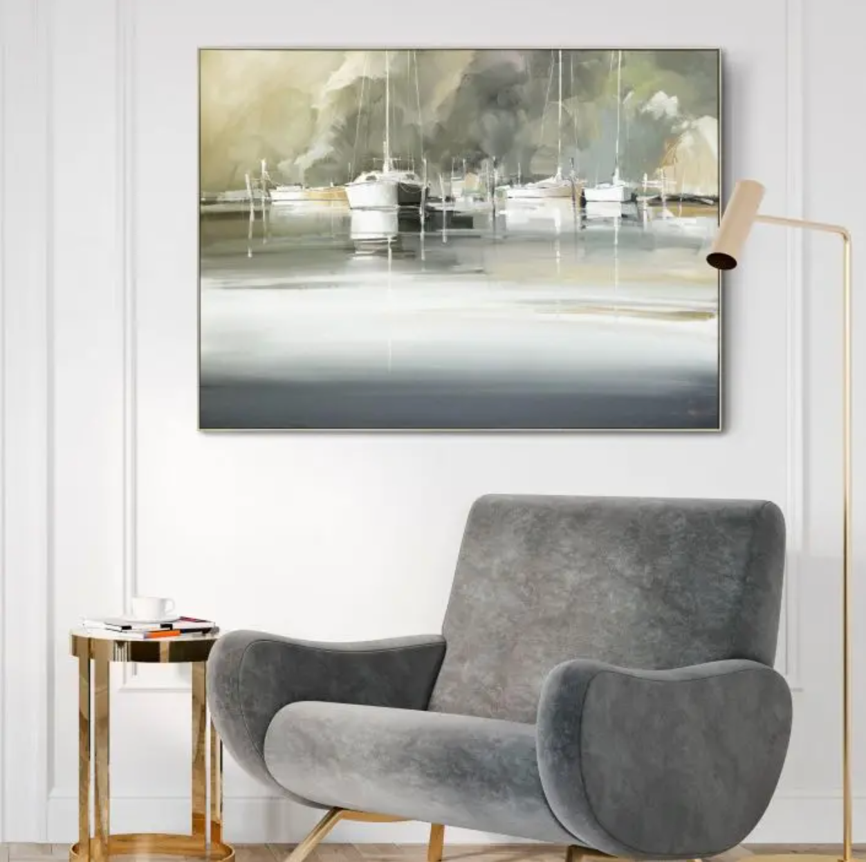 Rivea Framed Canvas