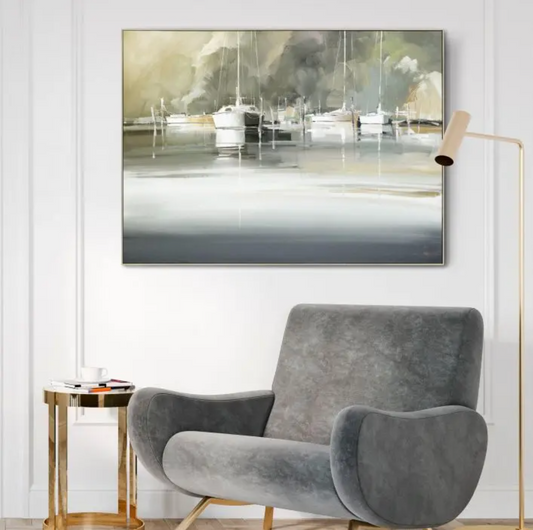Rivea Framed Canvas