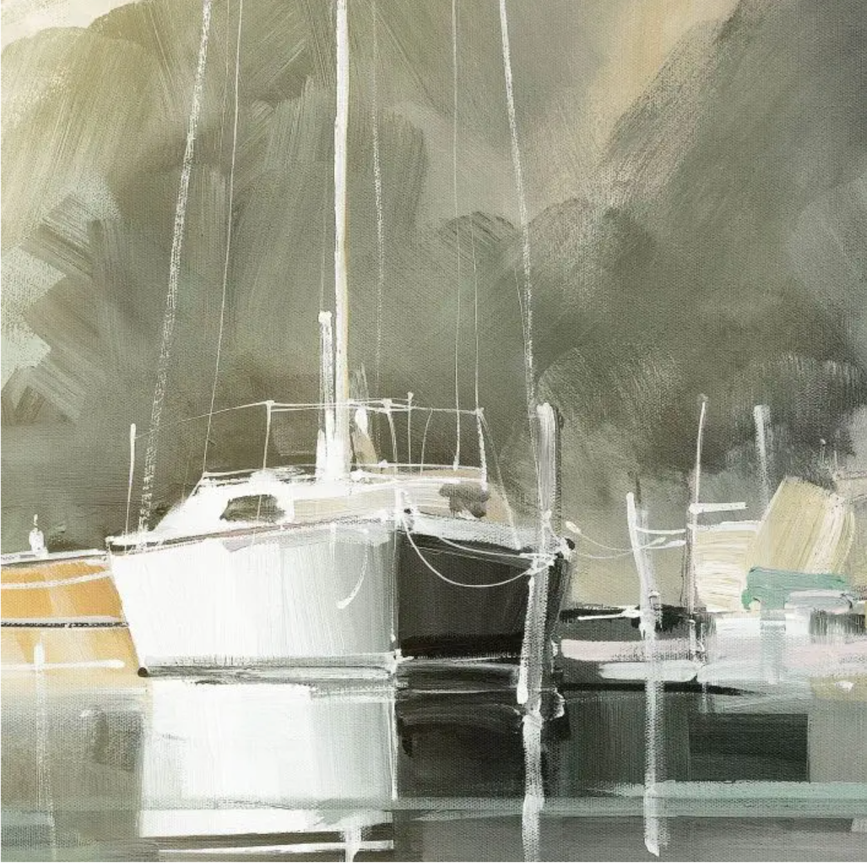 Rivea Framed Canvas