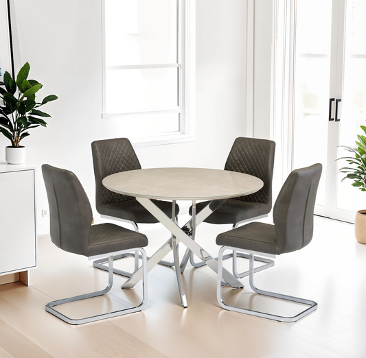 Courtney Round Dining Set