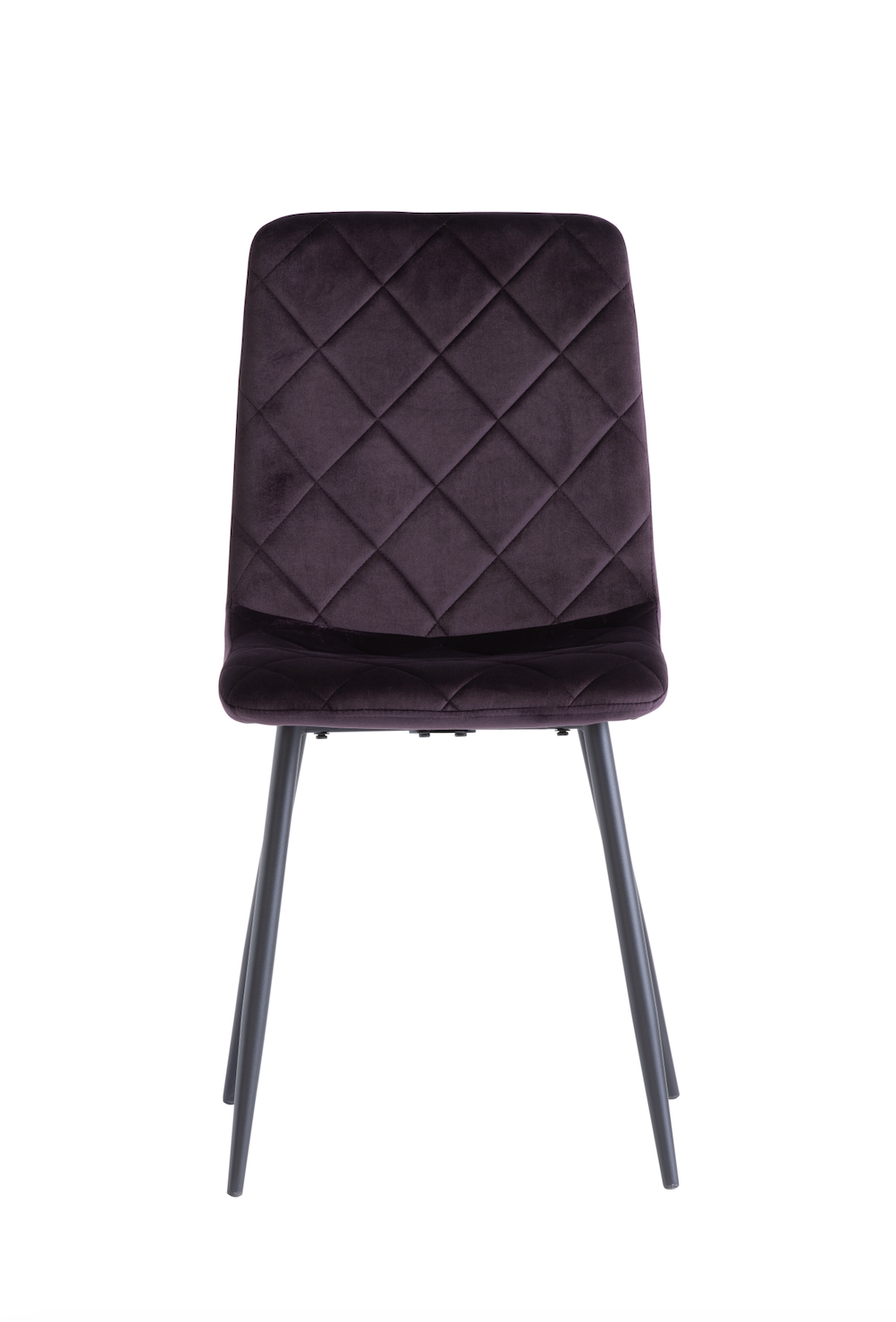 Set of 4 Bethany Aubergine Dining Chairs