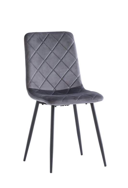 Set of 4 Bethany Grey Dining Chairs