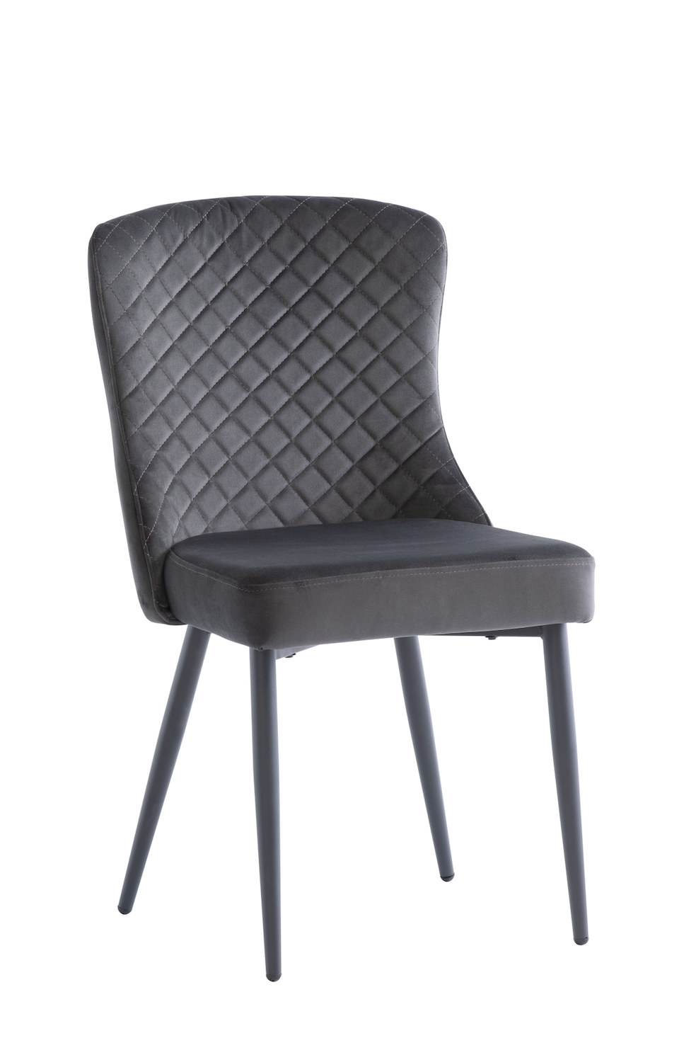 Pair of Hailey Graphite Dining Chairs
