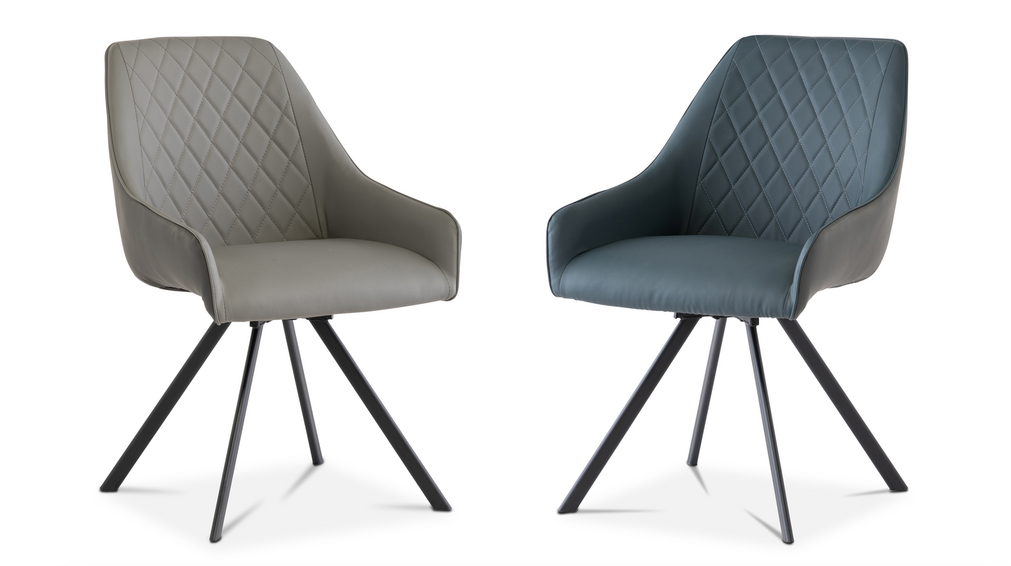 Pair of Swivel Sydney Dining Chairs
