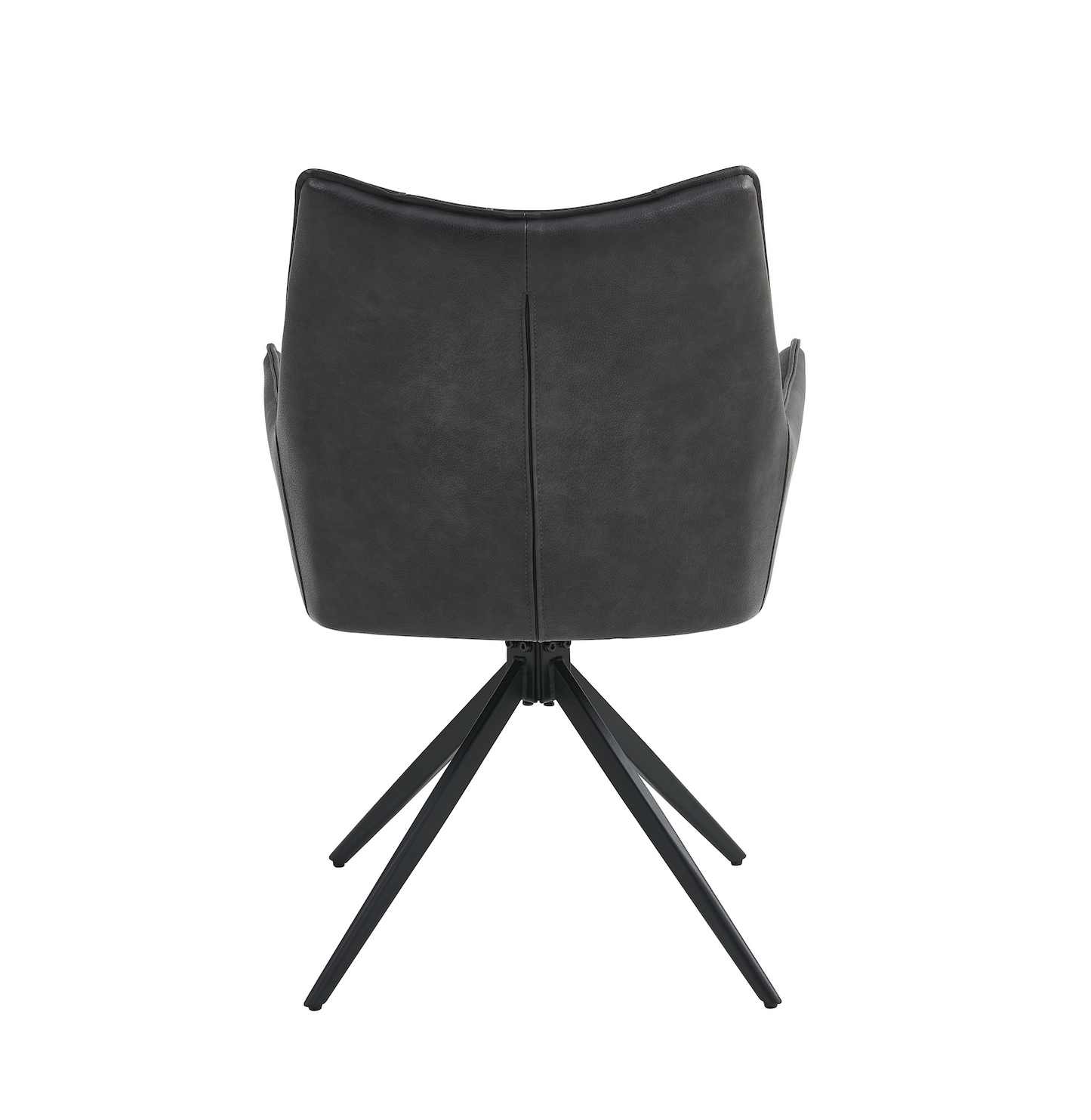 Pair of Victoria Charcoal Dining Chairs