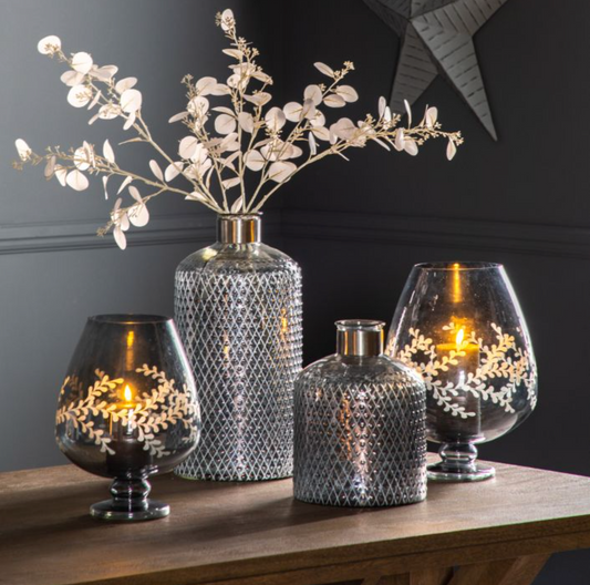 Etched Erin Vase Small