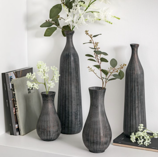 Fluted Iva Vase Small