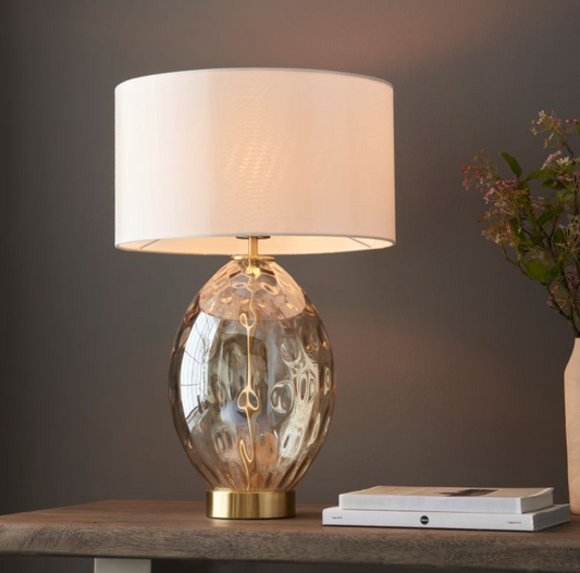 Erona Champagne Table Lamp