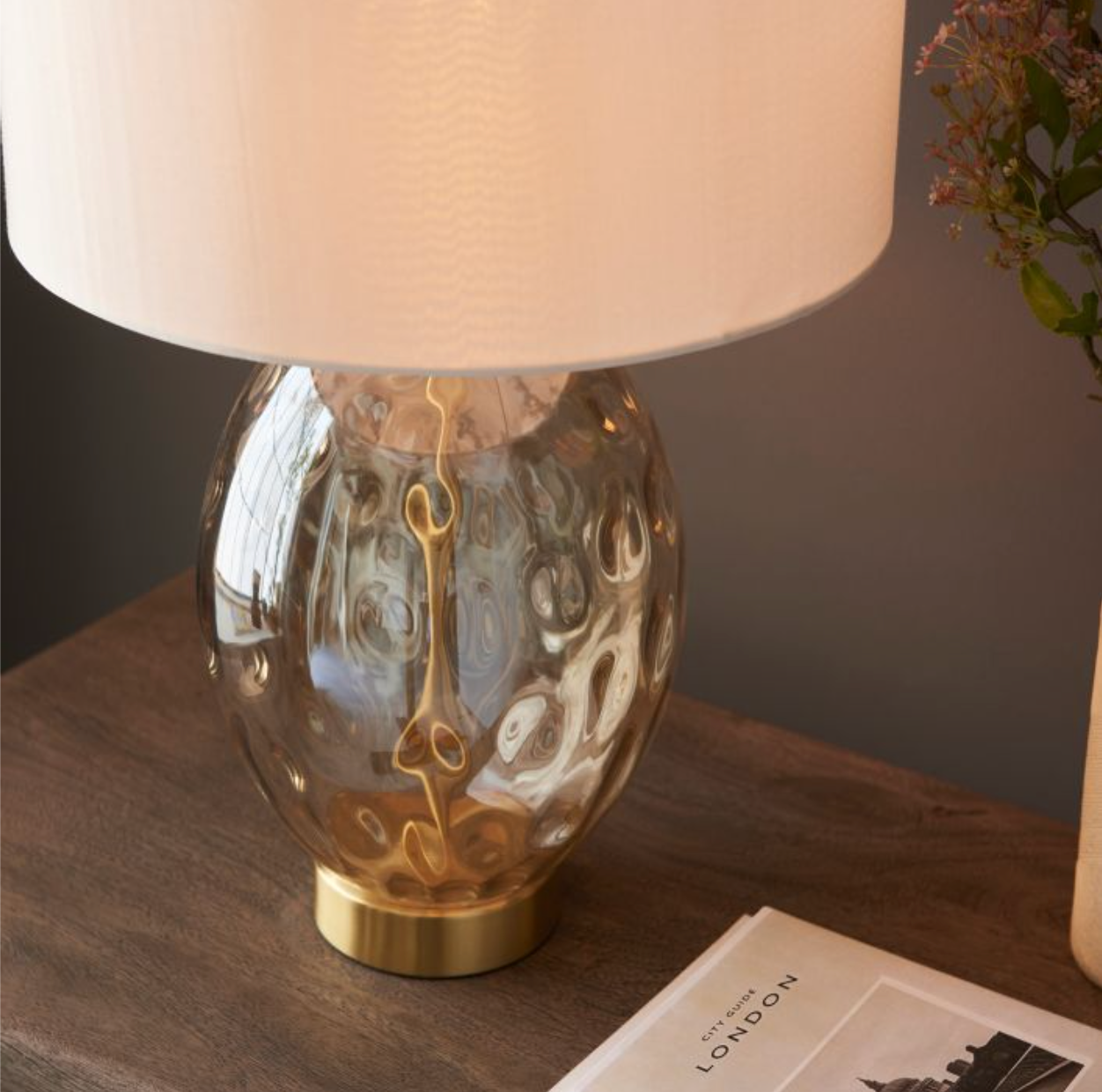 Erona Champagne Table Lamp
