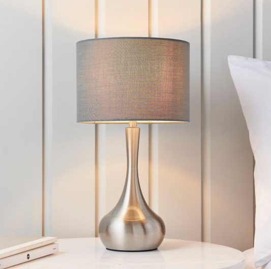 Piza Nickle Table Lamp