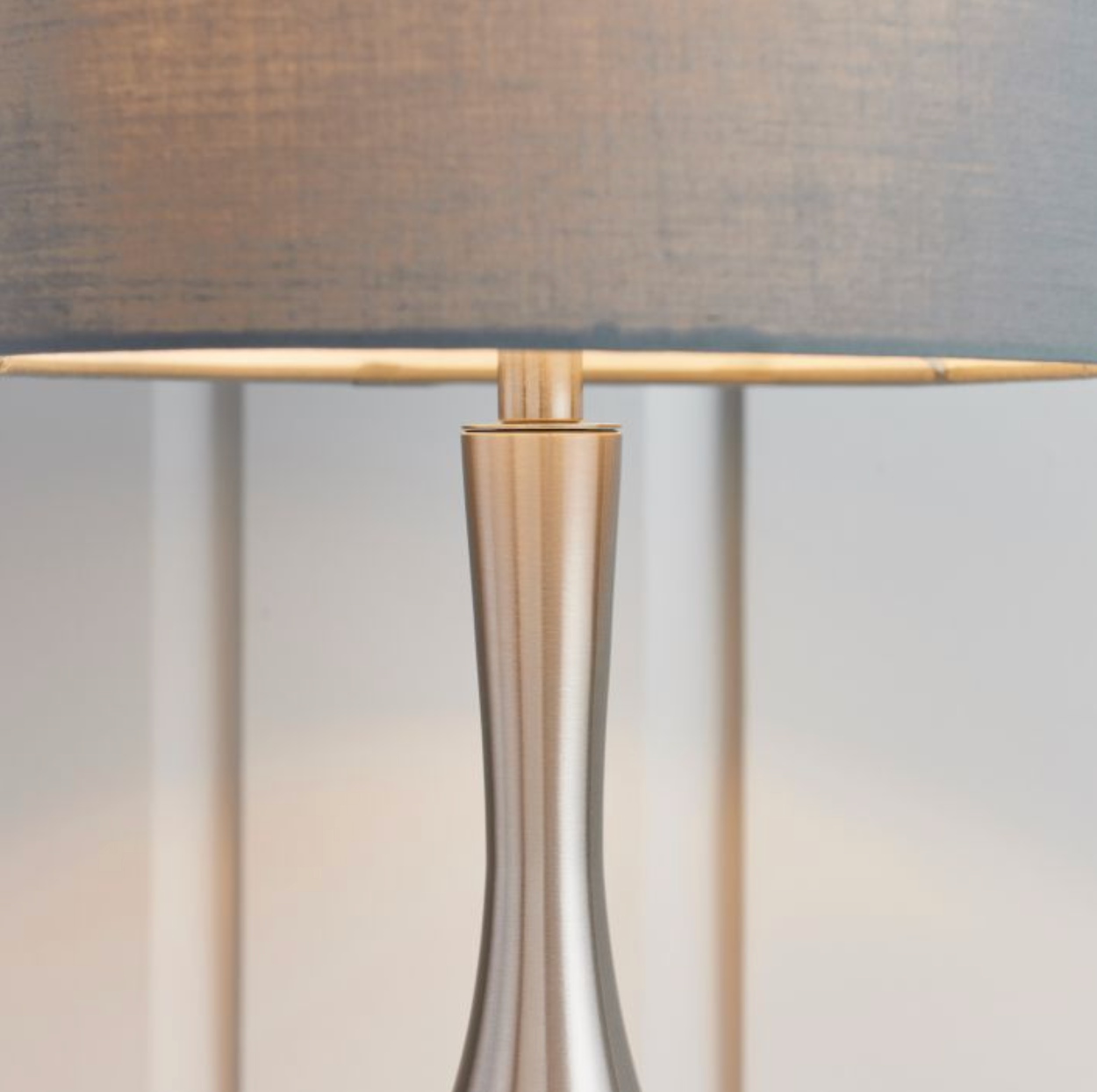 Piza Nickle Table Lamp