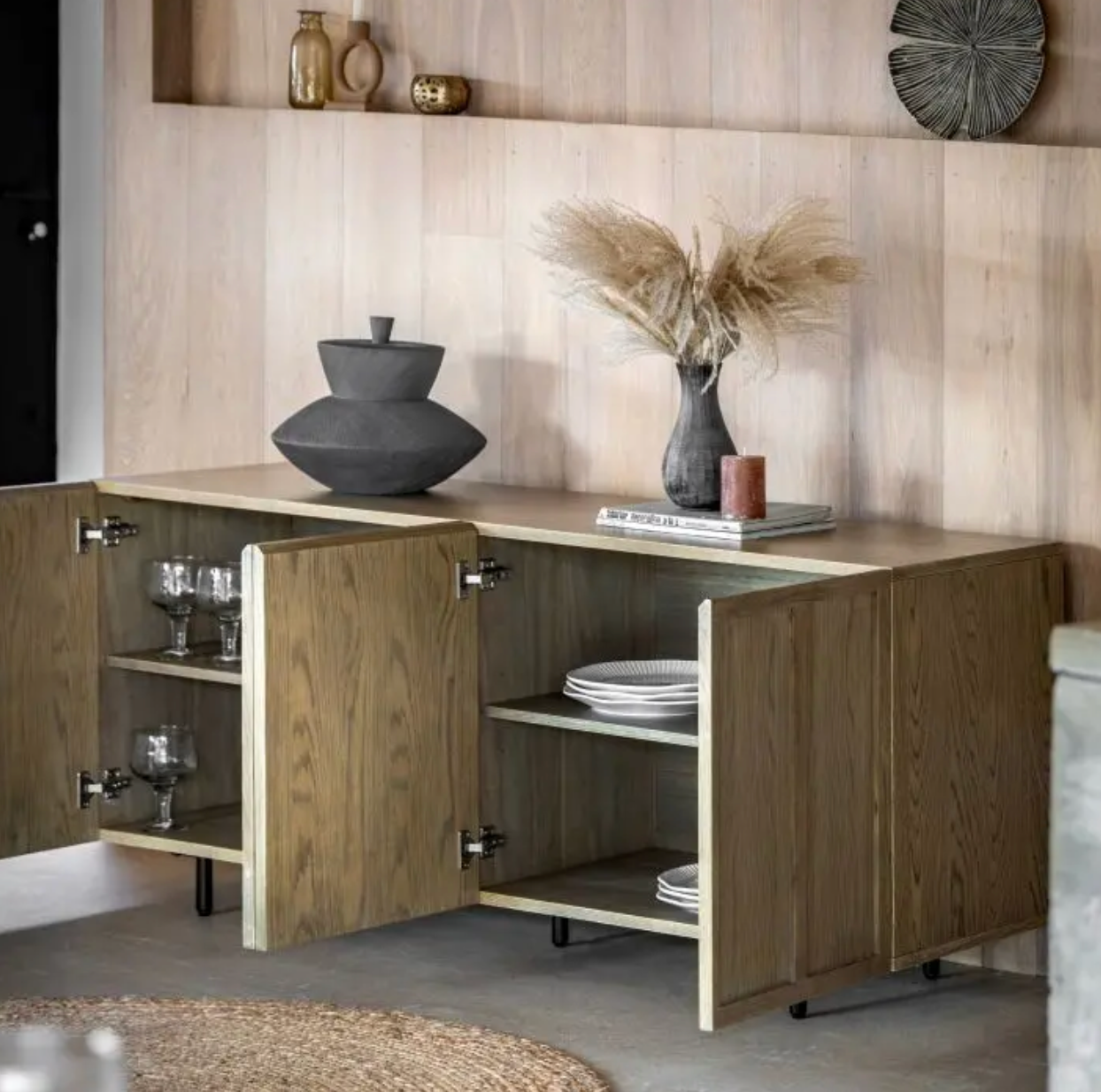 Panelled Sideboard