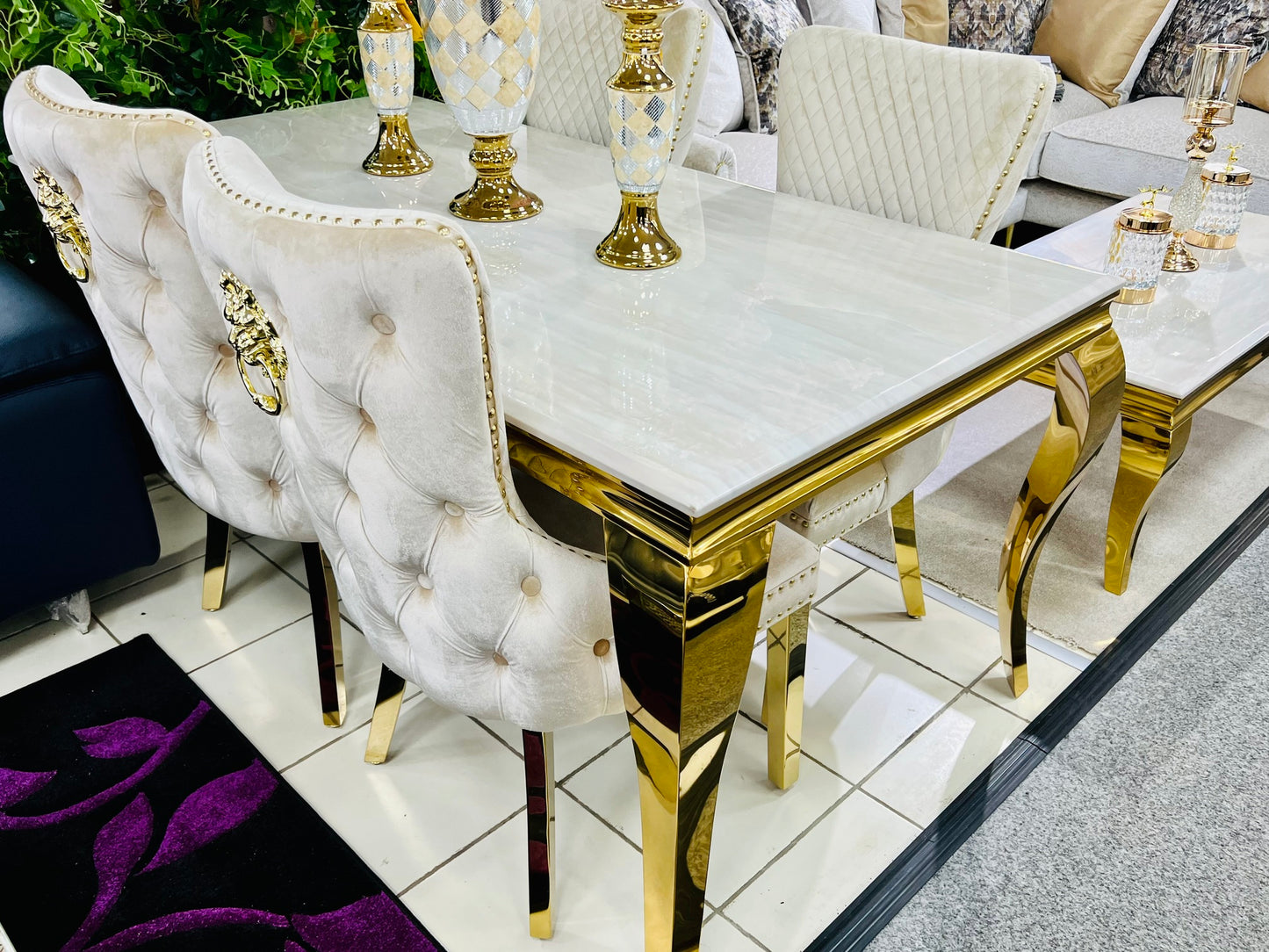 Rosileen Dining Table and 4 Chairs