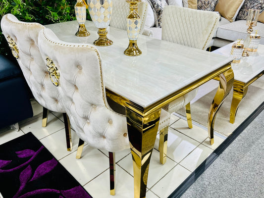 Rosileen Dining Table and 4 Chairs