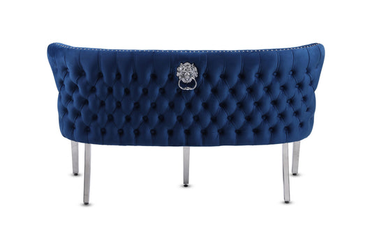 Marbella Dining Bench Navy