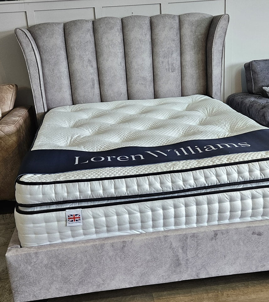 Arrabella Bedframe Marble Silver