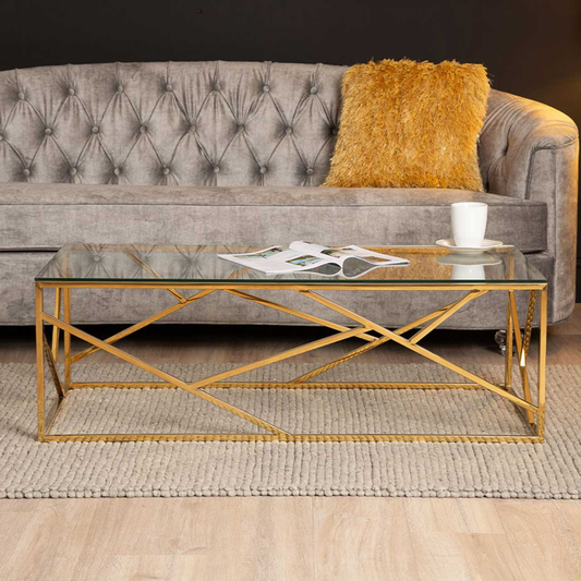 Ayla Gold Coffee Table
