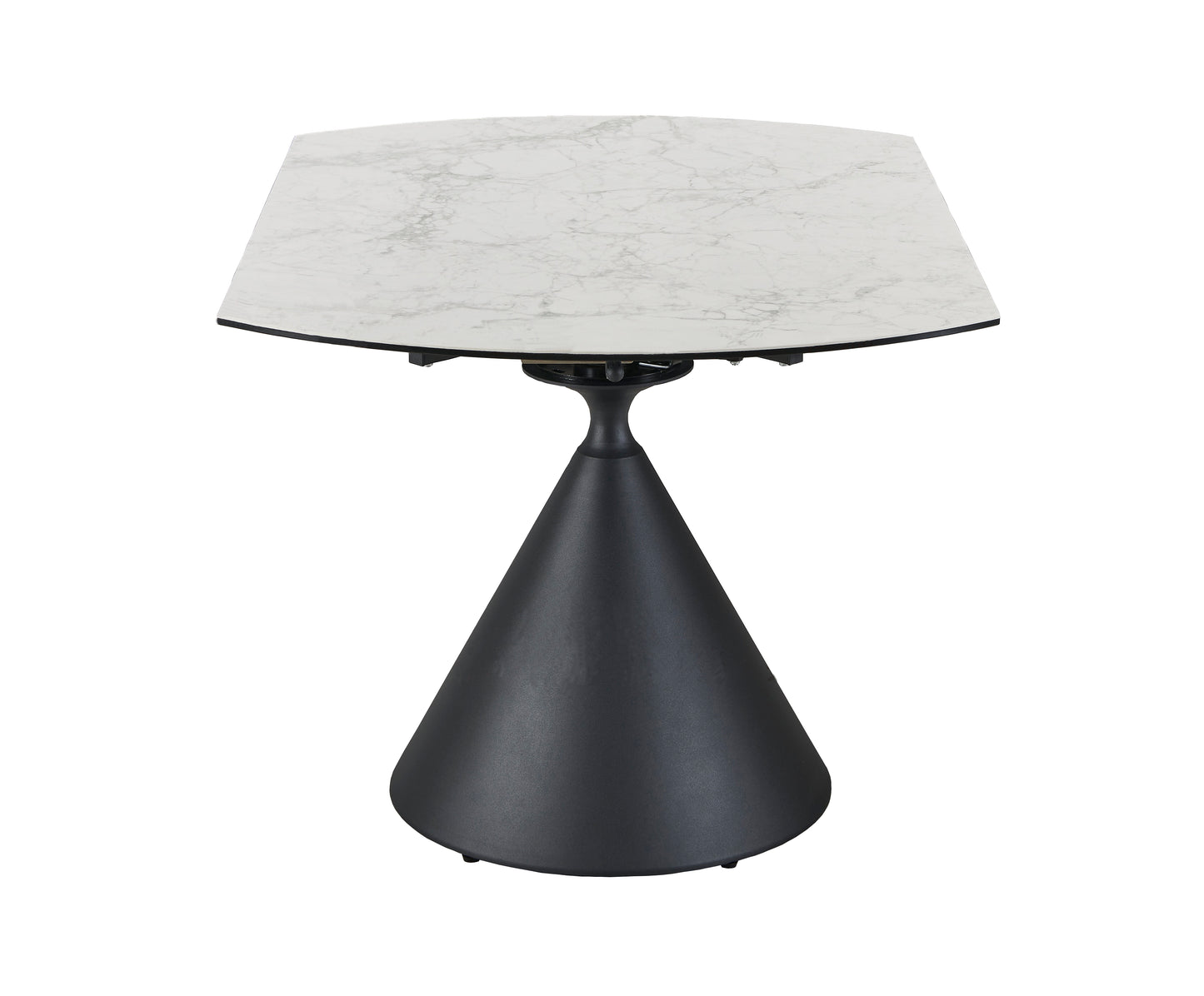 Conical Round Extending Dining Table