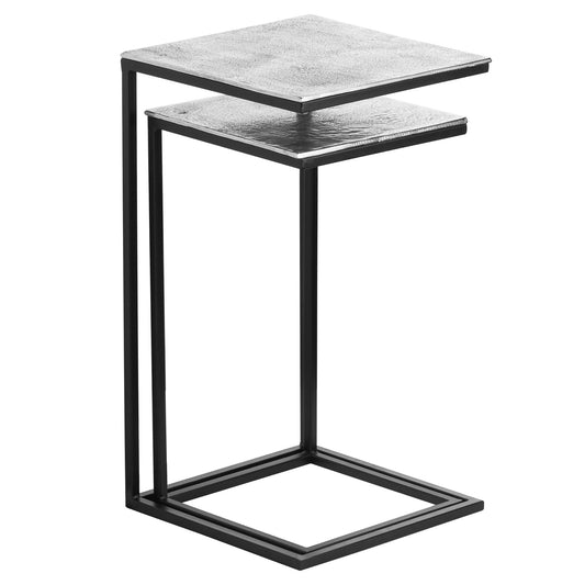 Farrah Silver Set of Sofa Tables