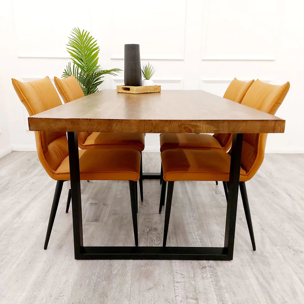 Freya 1.8 Dining Set (4 Chairs)