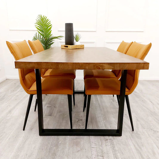 Freya 1.8 Dining Set (4 Chairs)