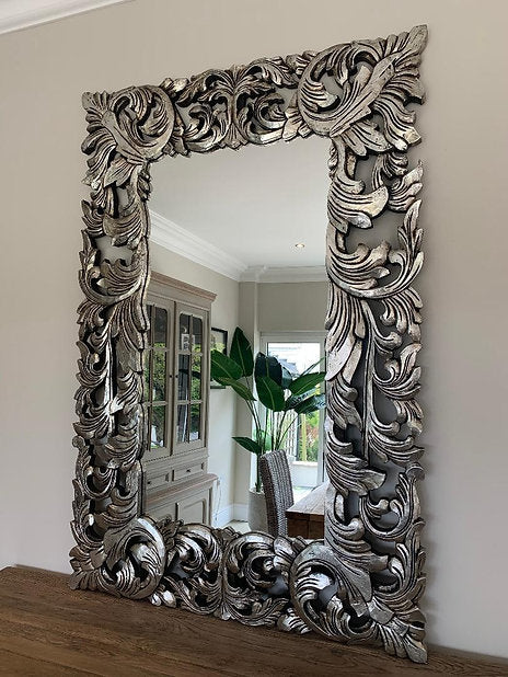 Renaissance Silver Mirror