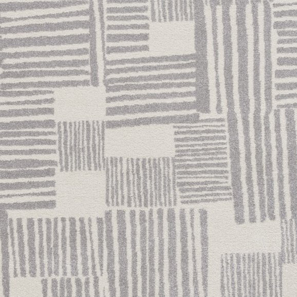 Lansfield Grey Blocks Rug