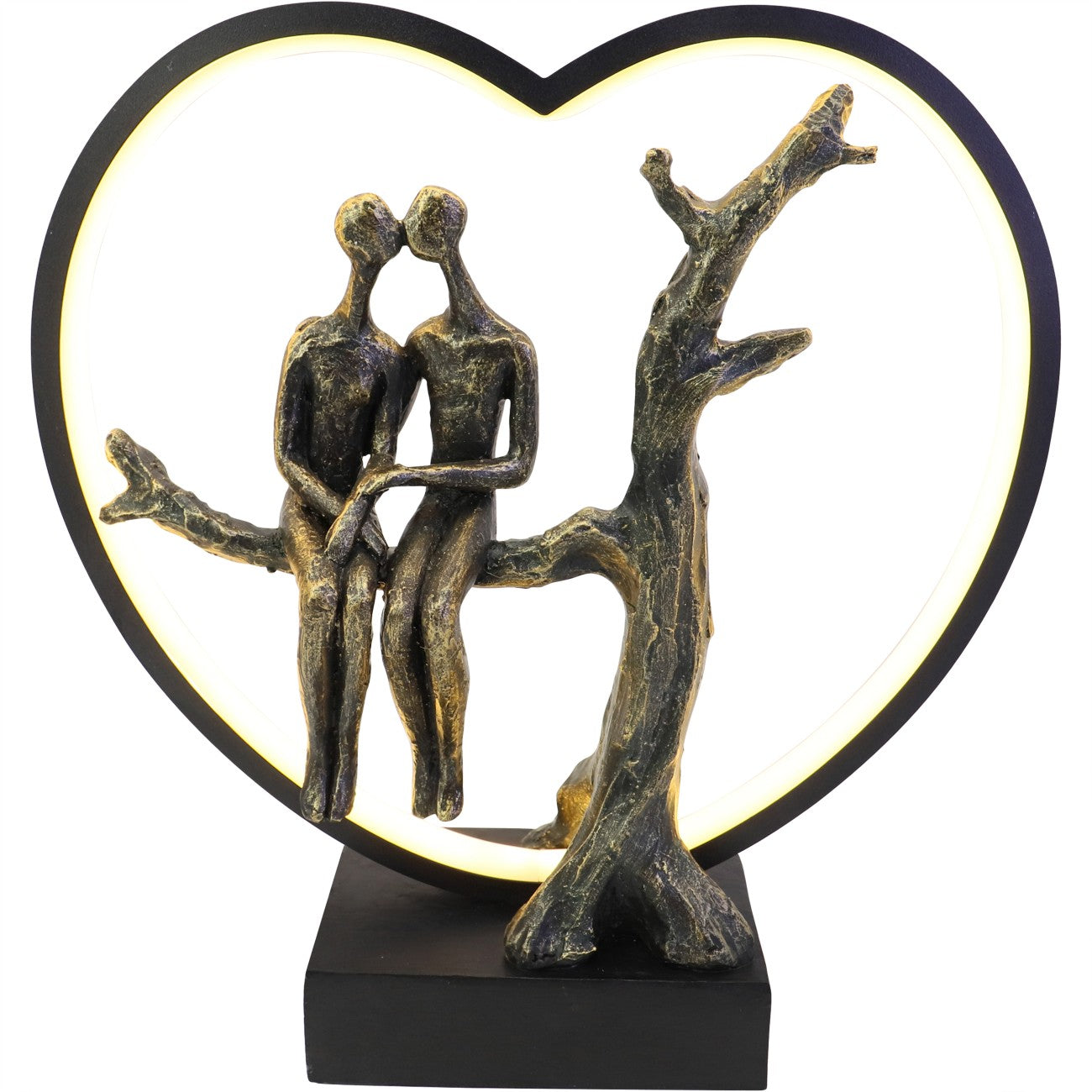 LED Couple Kissing Ornament