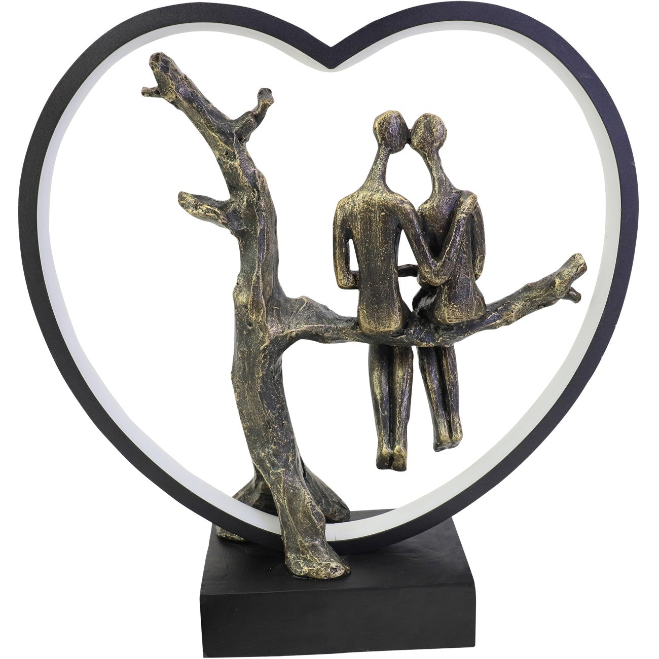 LED Couple Kissing Ornament