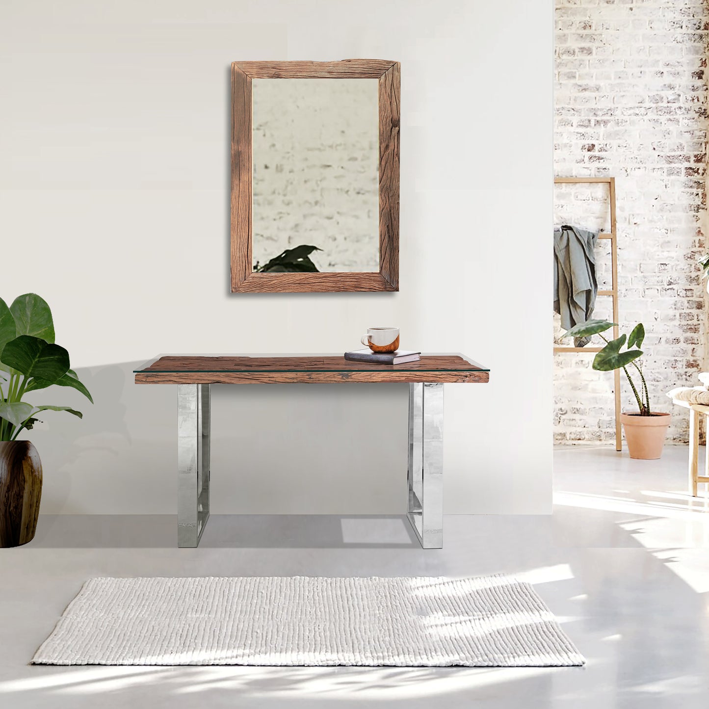 Railway Sleeper Console Table