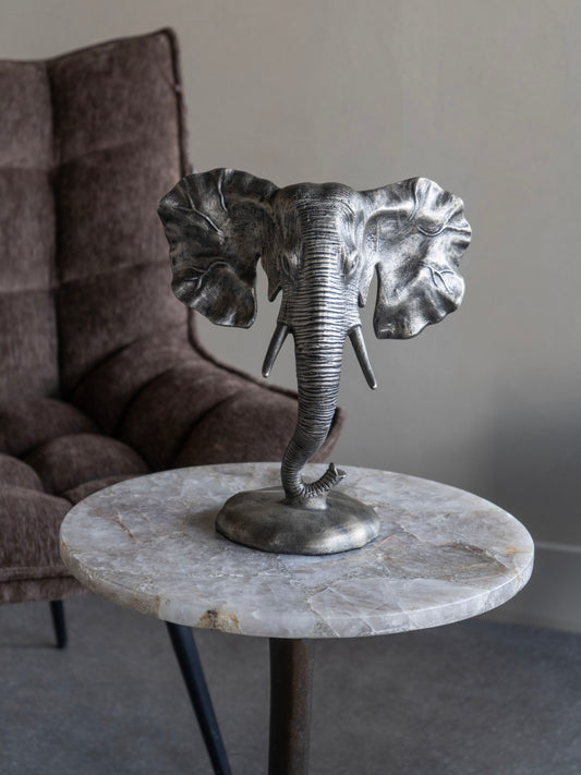 Kariba Cast Aluminium Elephant Sculpture