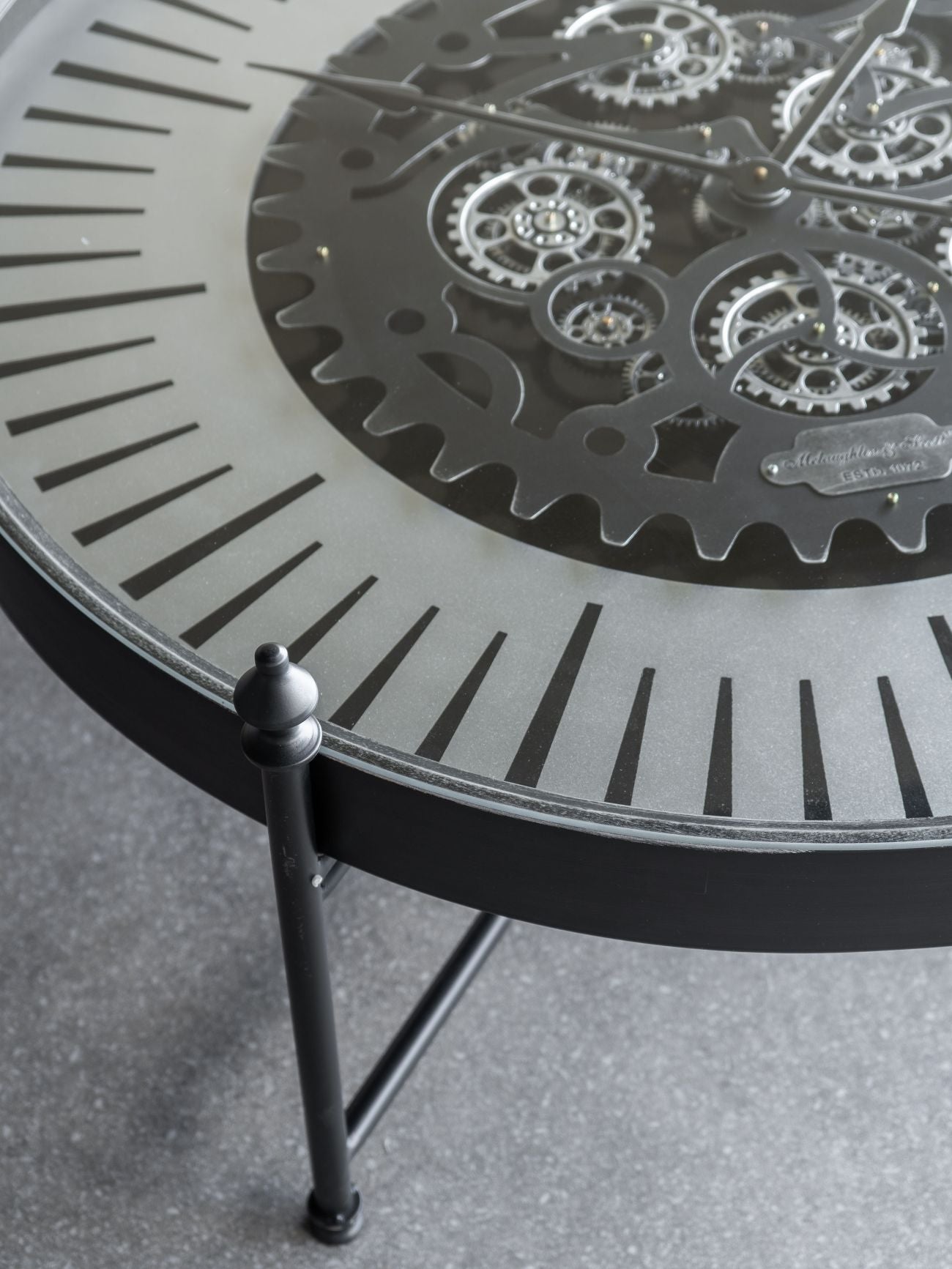 Royal Cog Clock Coffee Table