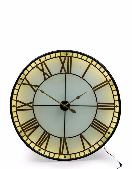 Oversized Back Lit Clock