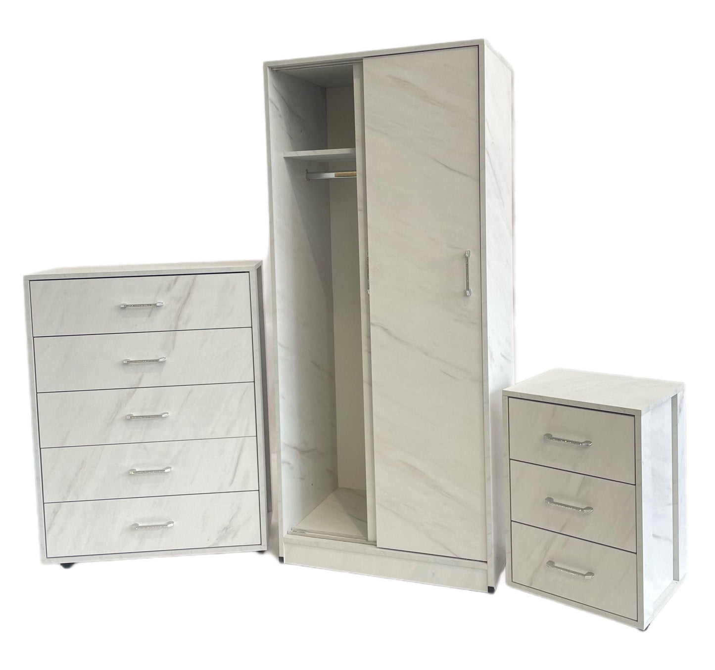 Lavento Sliding Wardrobe Single