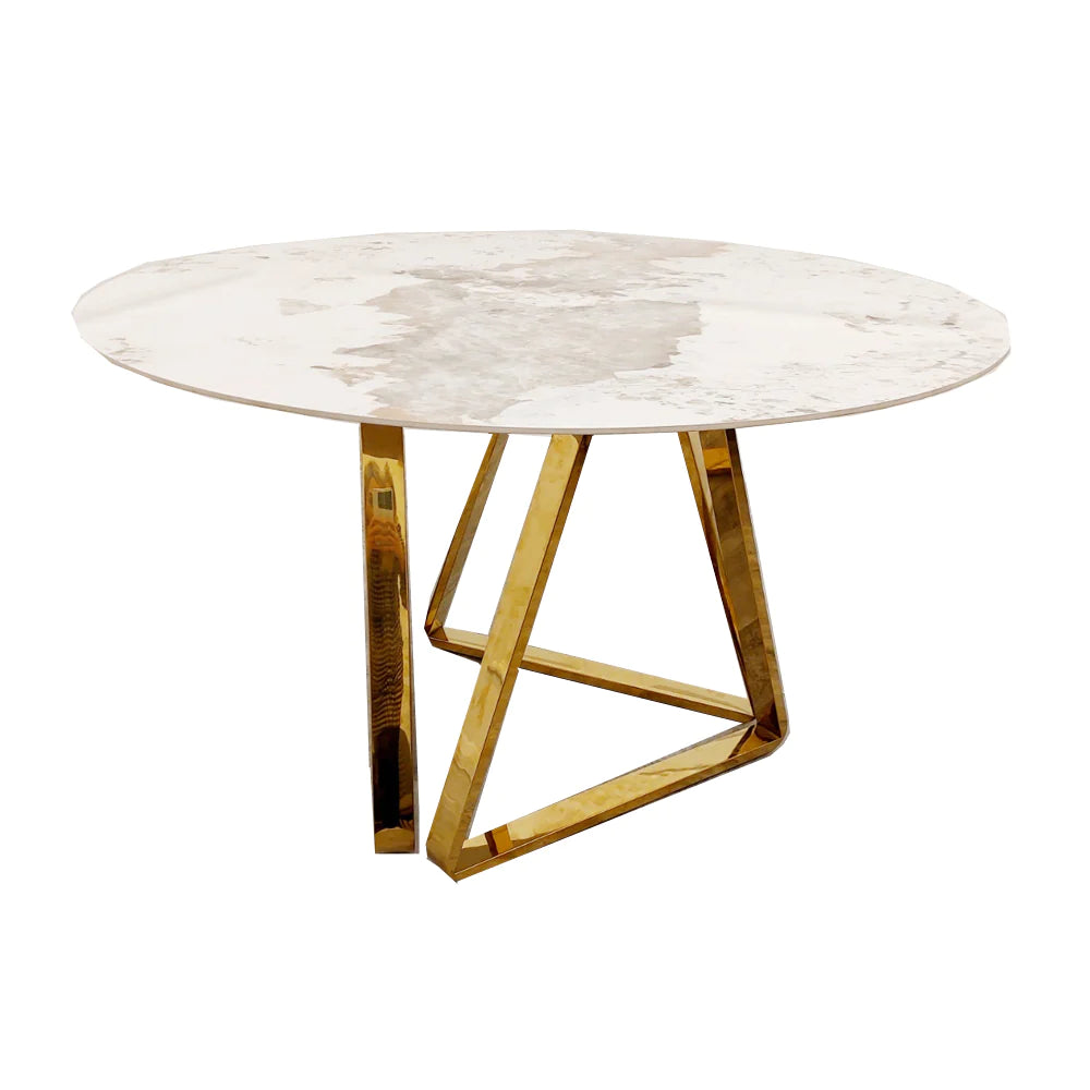 Nevo Dining Table and 4 Elsa Chairs