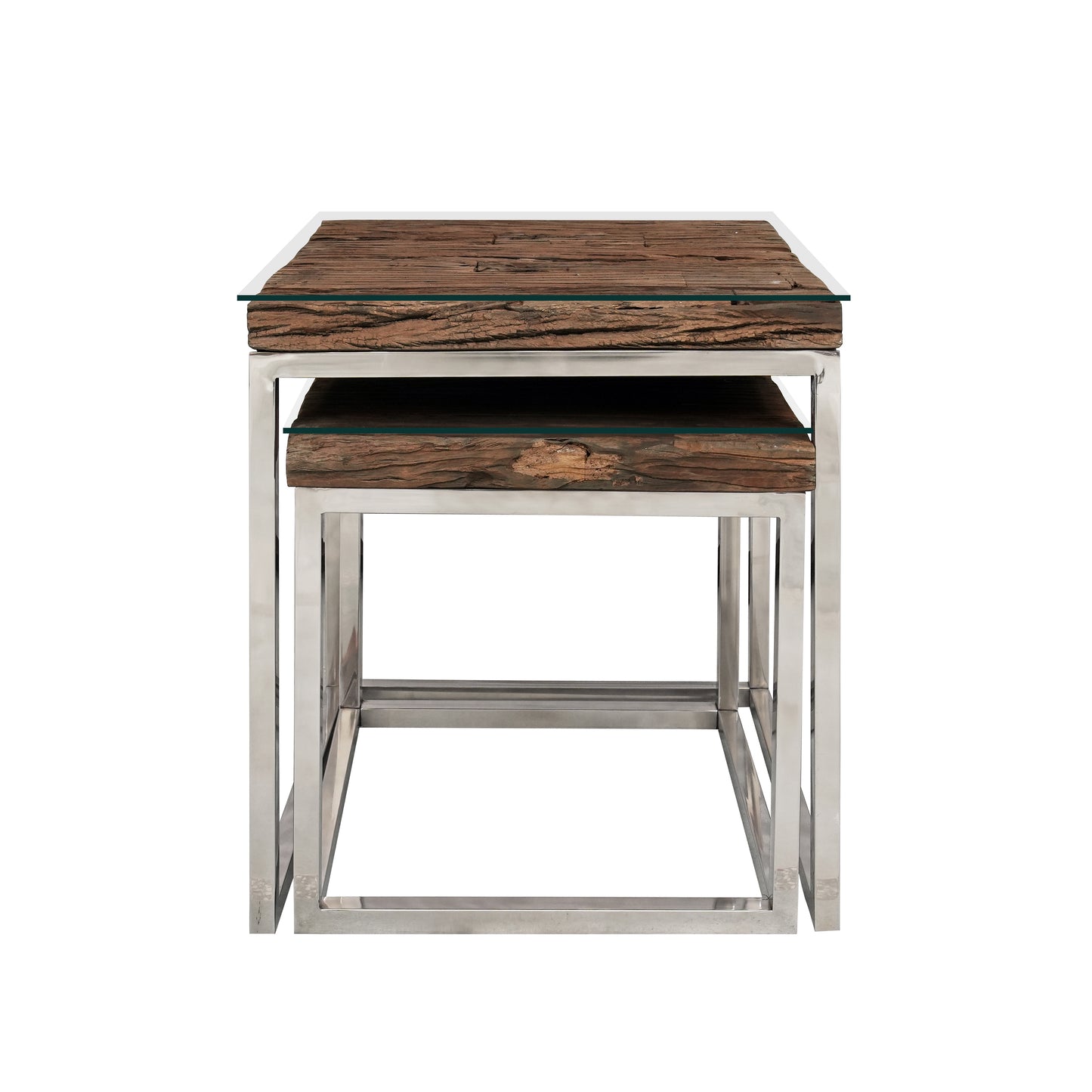 Railway Sleeper Nest of Tables