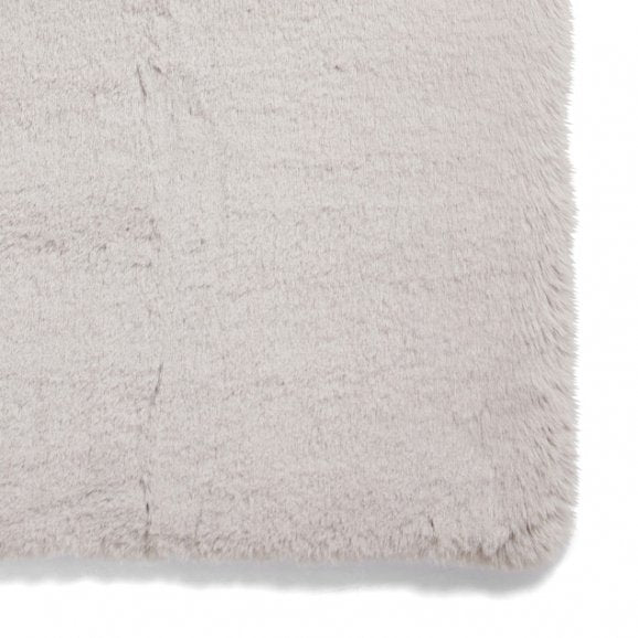 Super Fur Rug Silver