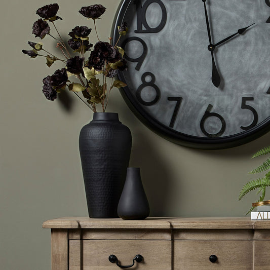 Small Matt Black Vase