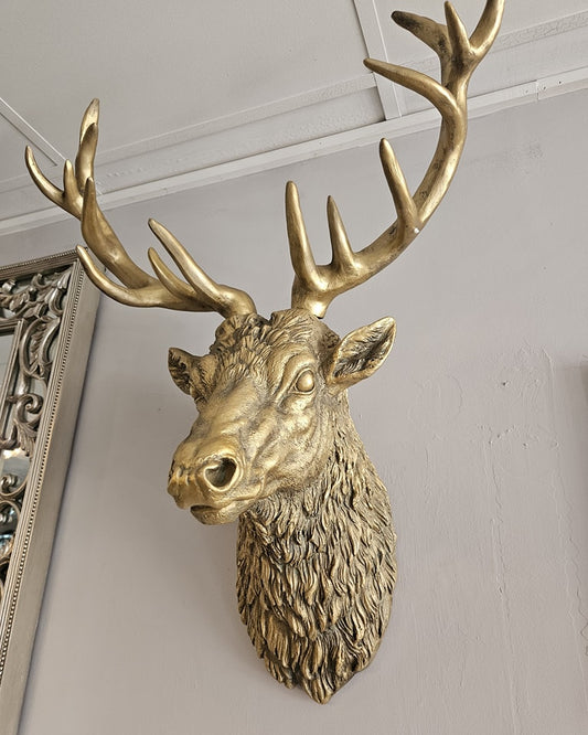 Gold Stags Head