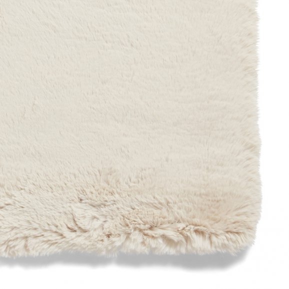 Super Fur Rug Beige